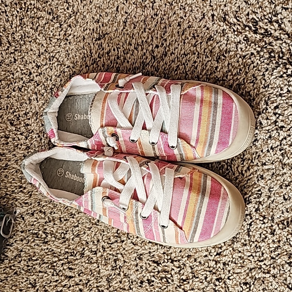 Pink Serape Shoes